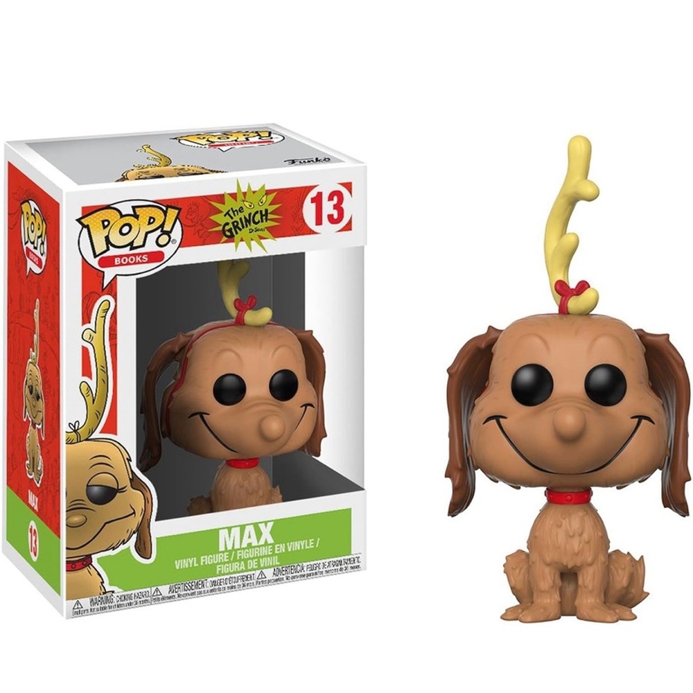 Funko Pop Books: The Grinch - Max The Dog